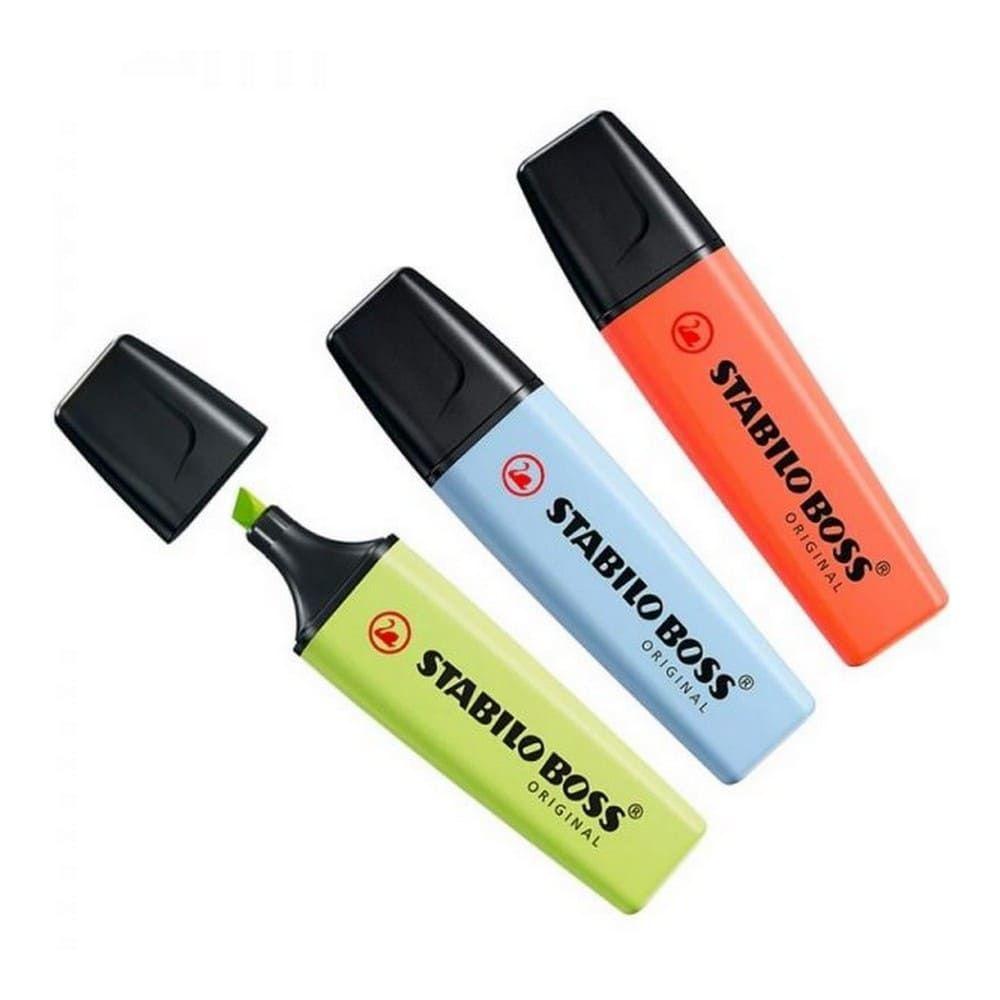 Set de 3 Destacadores Stabilo Boss Original Pastel 2021-2
