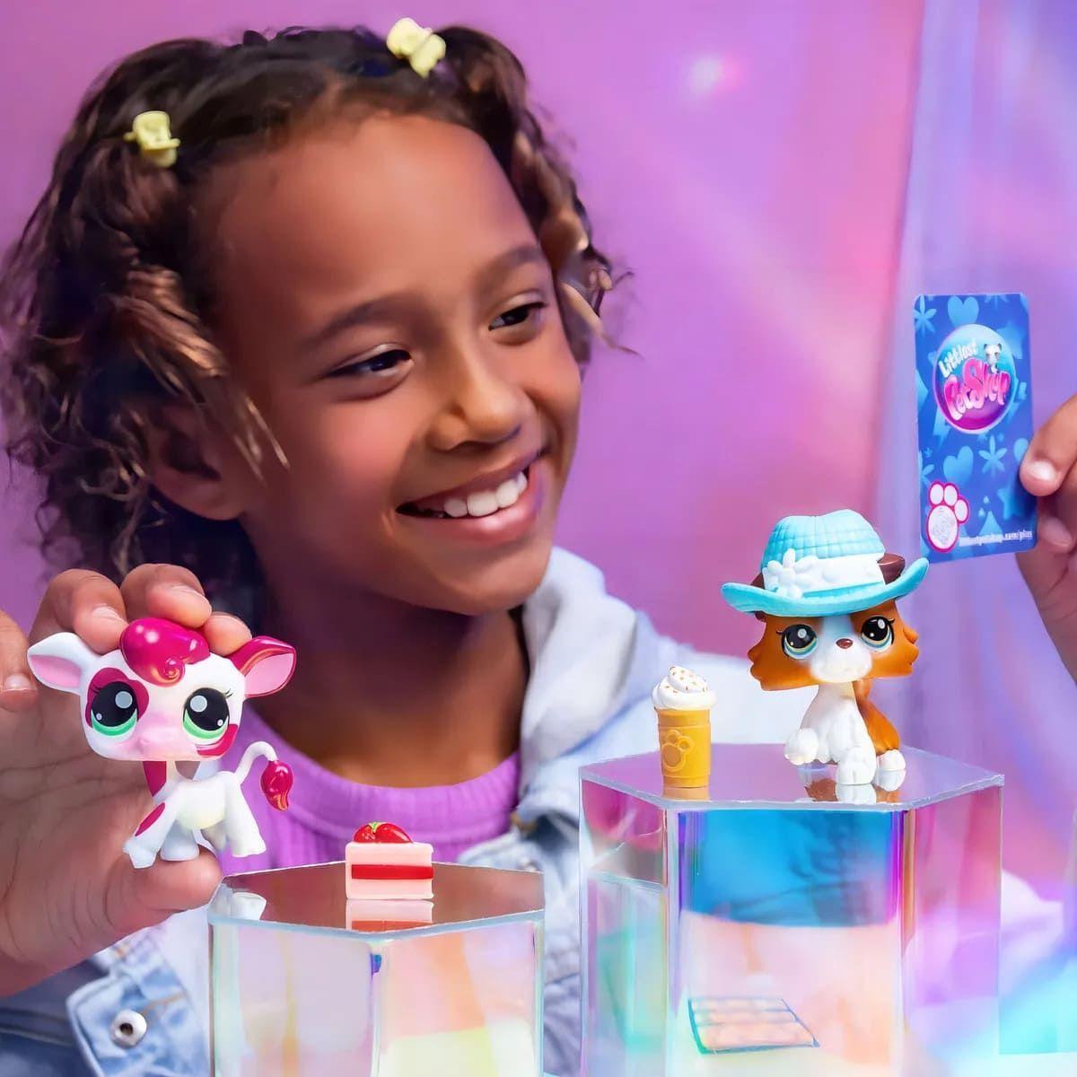 Set 2 Figuras Littlest Pet Shop Serie 3 Cowabunga-3