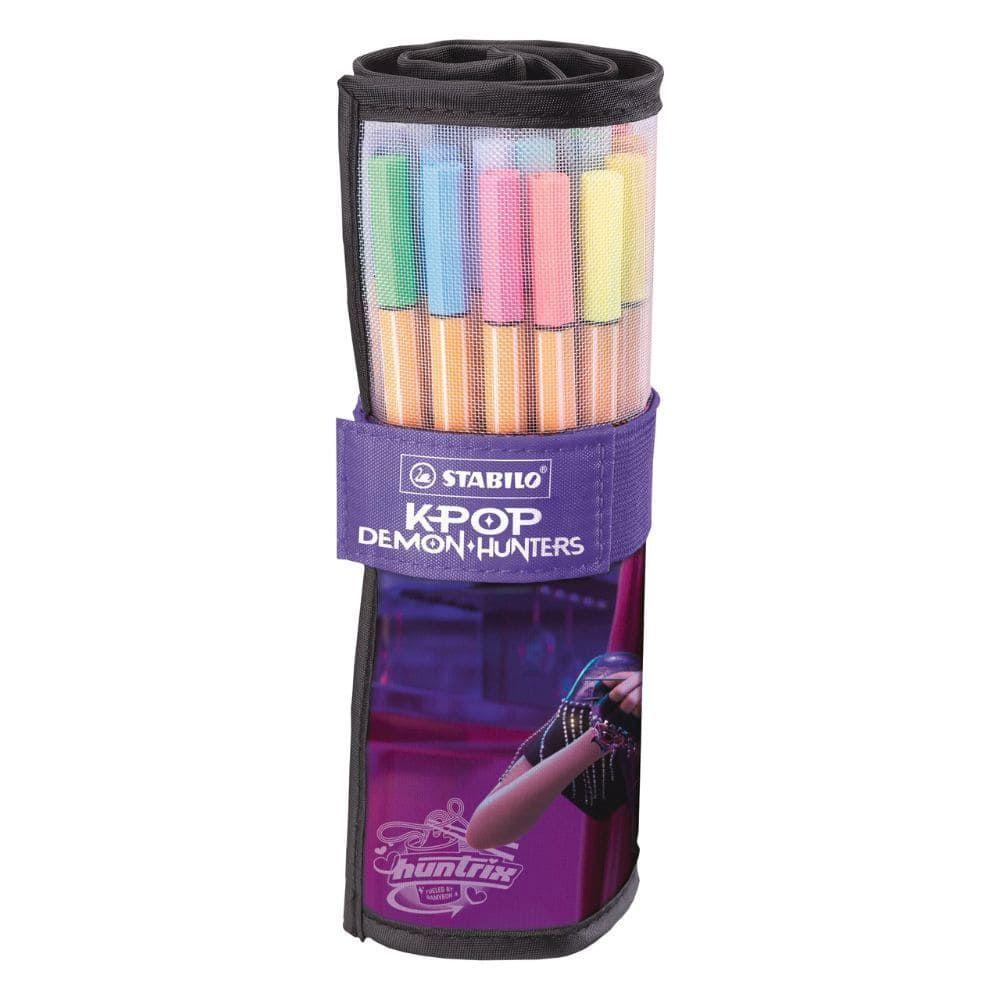 Set Roller 25 Tiralineas Stabilo Point 88 Demon Hunters-1
