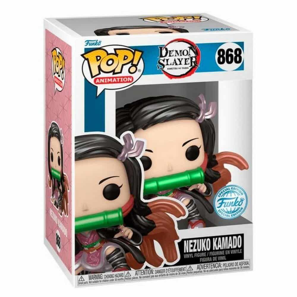 Funko Pop Animation Nezuko Kamado Kimetsu no Yaiba Metallic-1