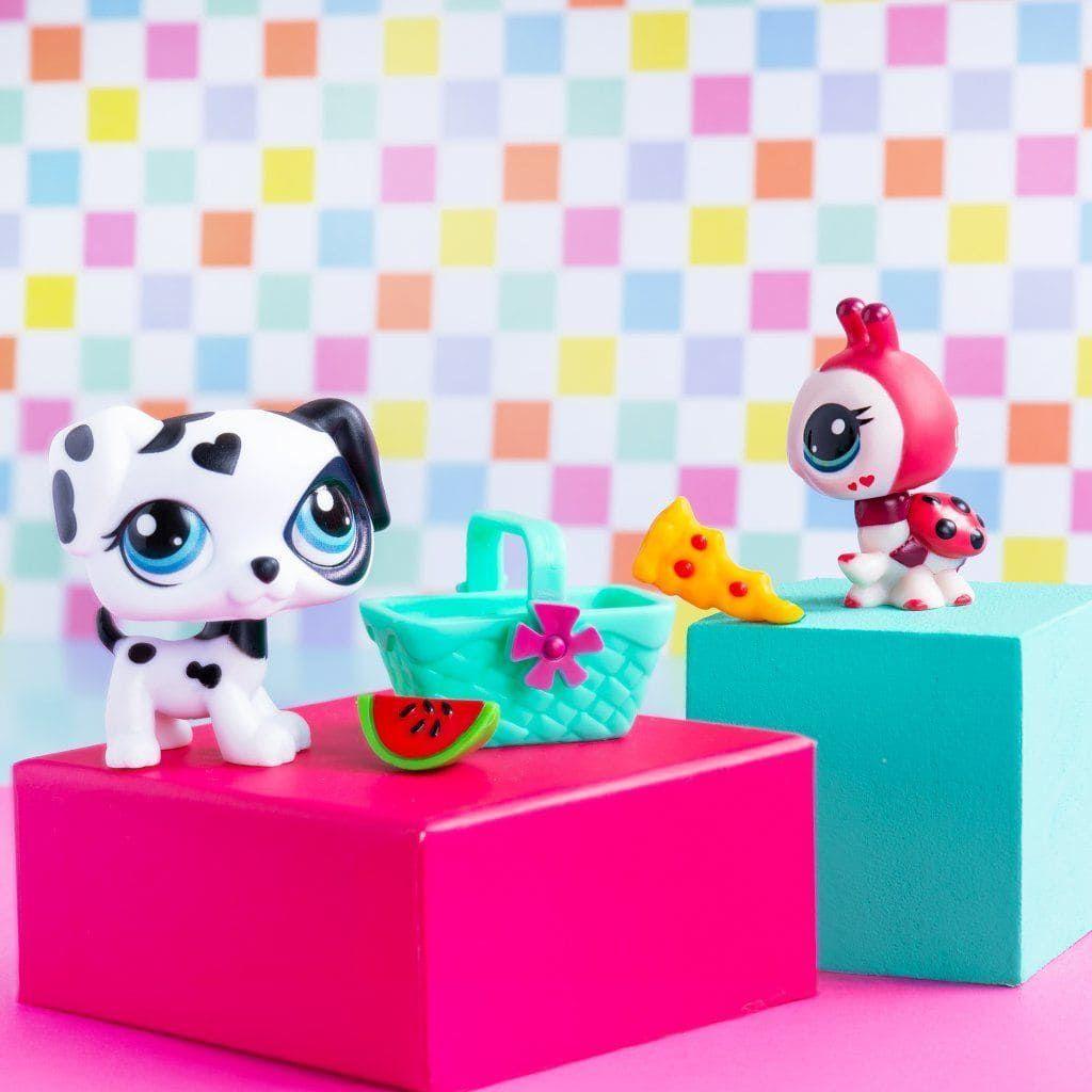 Set 2 Figuras Littlest Pet Shop Serie 3 Lugar de Picnic-3