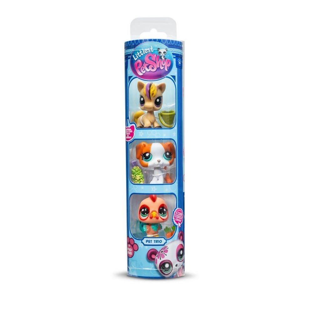 Figuras de Littlest Pet Shop Tr o en Tubo Serie 3 Mascotas de Corral-2