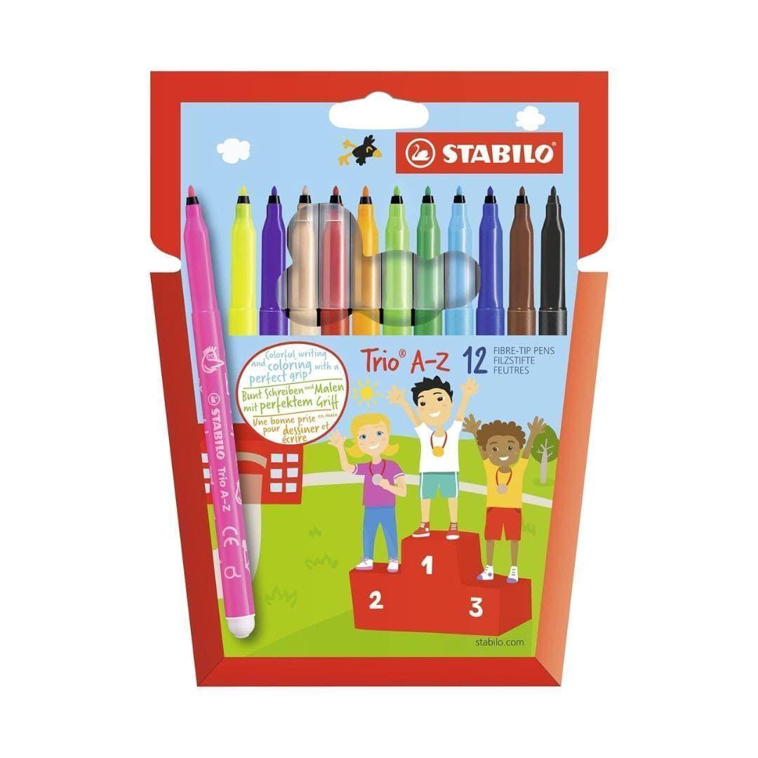 Set de 12 Marcadores 0 7mm Stabilo Trio A Z-0