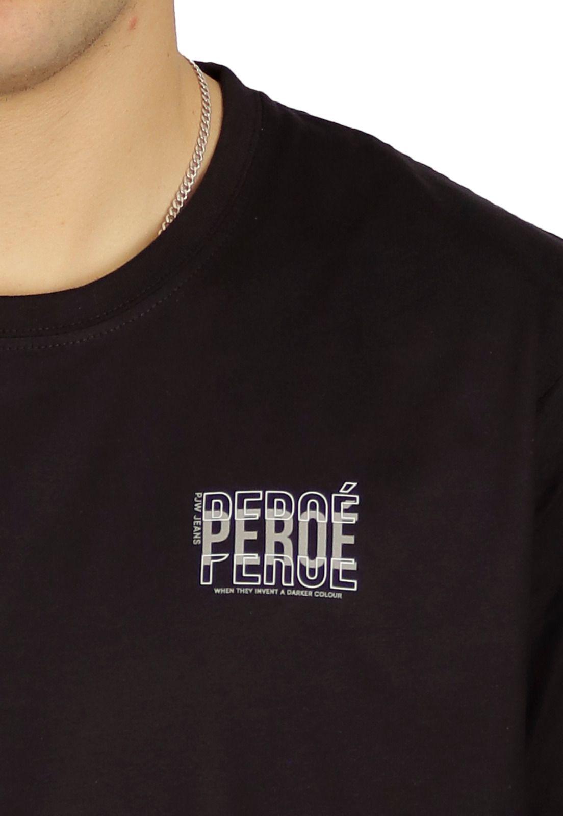 Polera Luka III Cuello Polo Azul Peroé-2