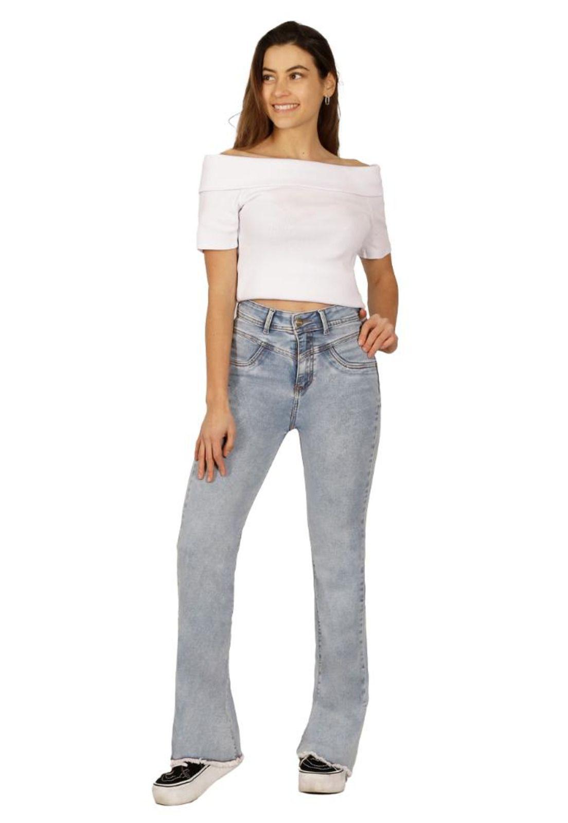 Jeans Frida II Celeste Divino Jeans-0