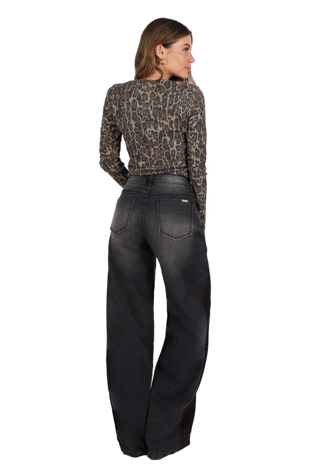Jeans Ivet Negro Anima Print Divino Jeans-1