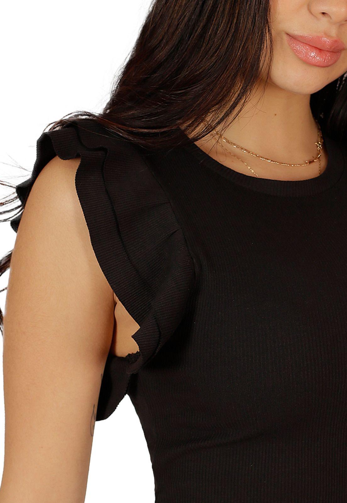 Polera Taylor II Negra Divino Jeans-1