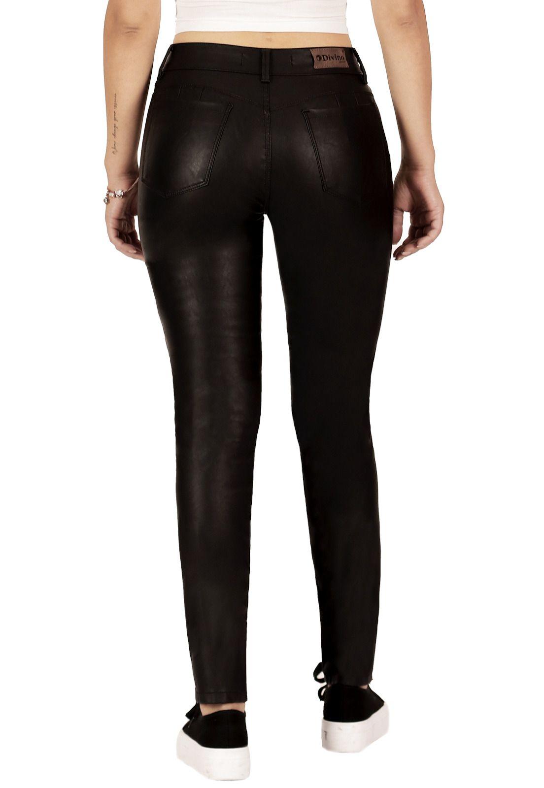 Pantalón cuerina Divino Zircón I negro-1