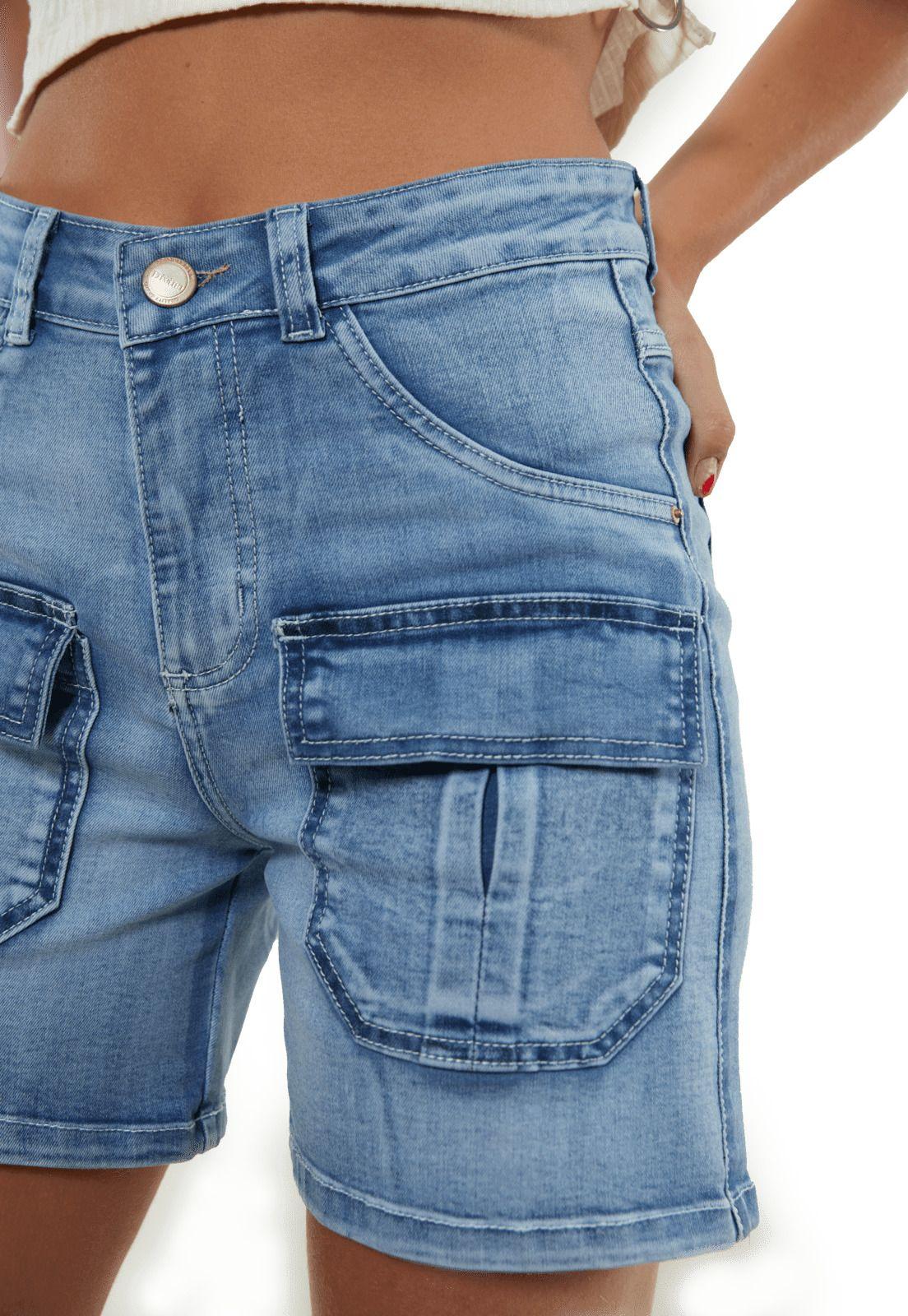 Short Tamisis I Celeste Claro Divino Jeans-3