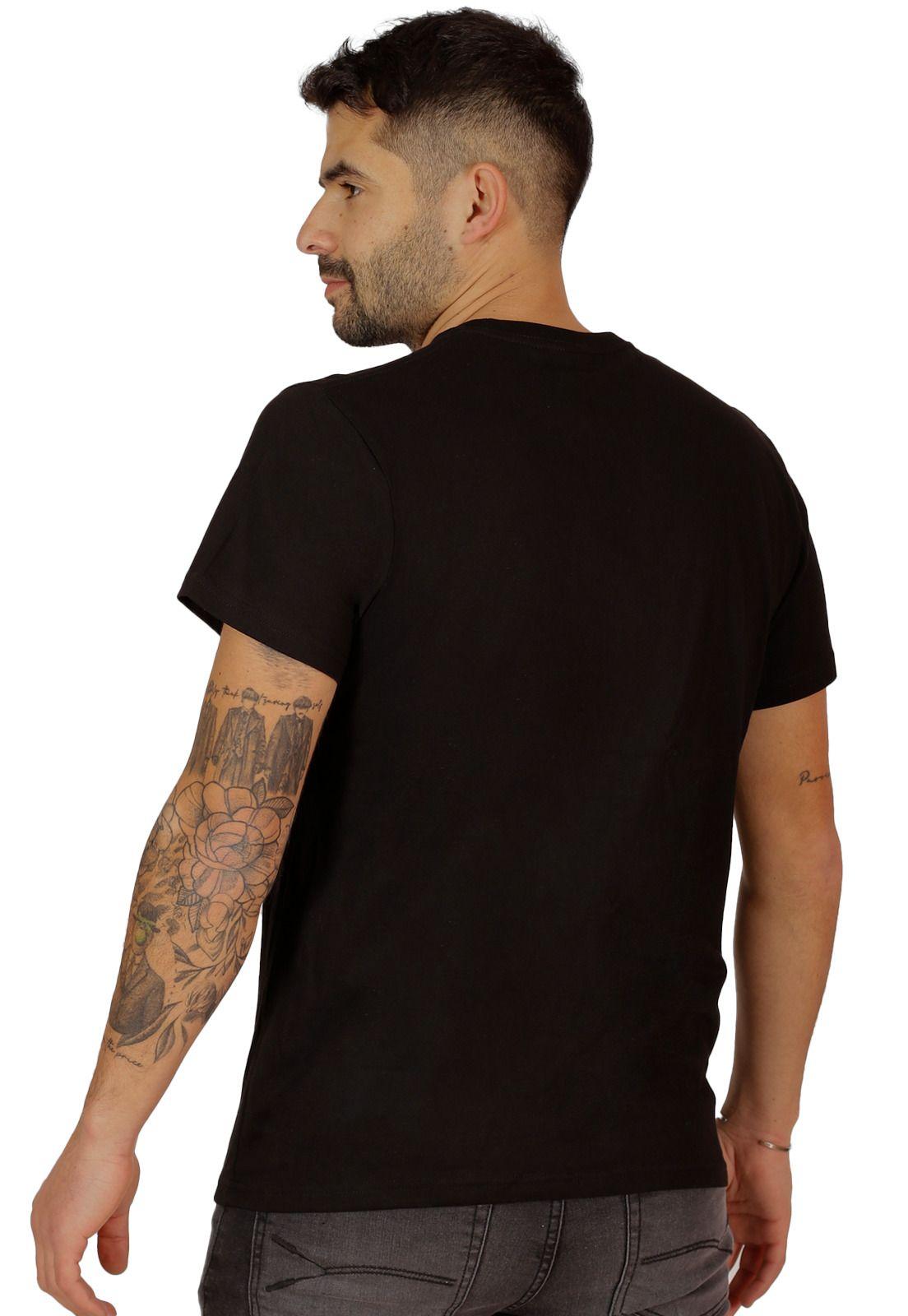 Polera Redford II Negra Peroé-2