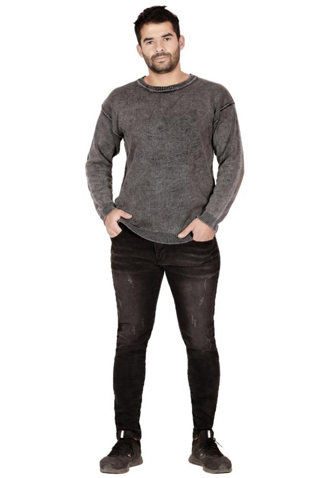 Jeans Poseidón negro Peroé-0