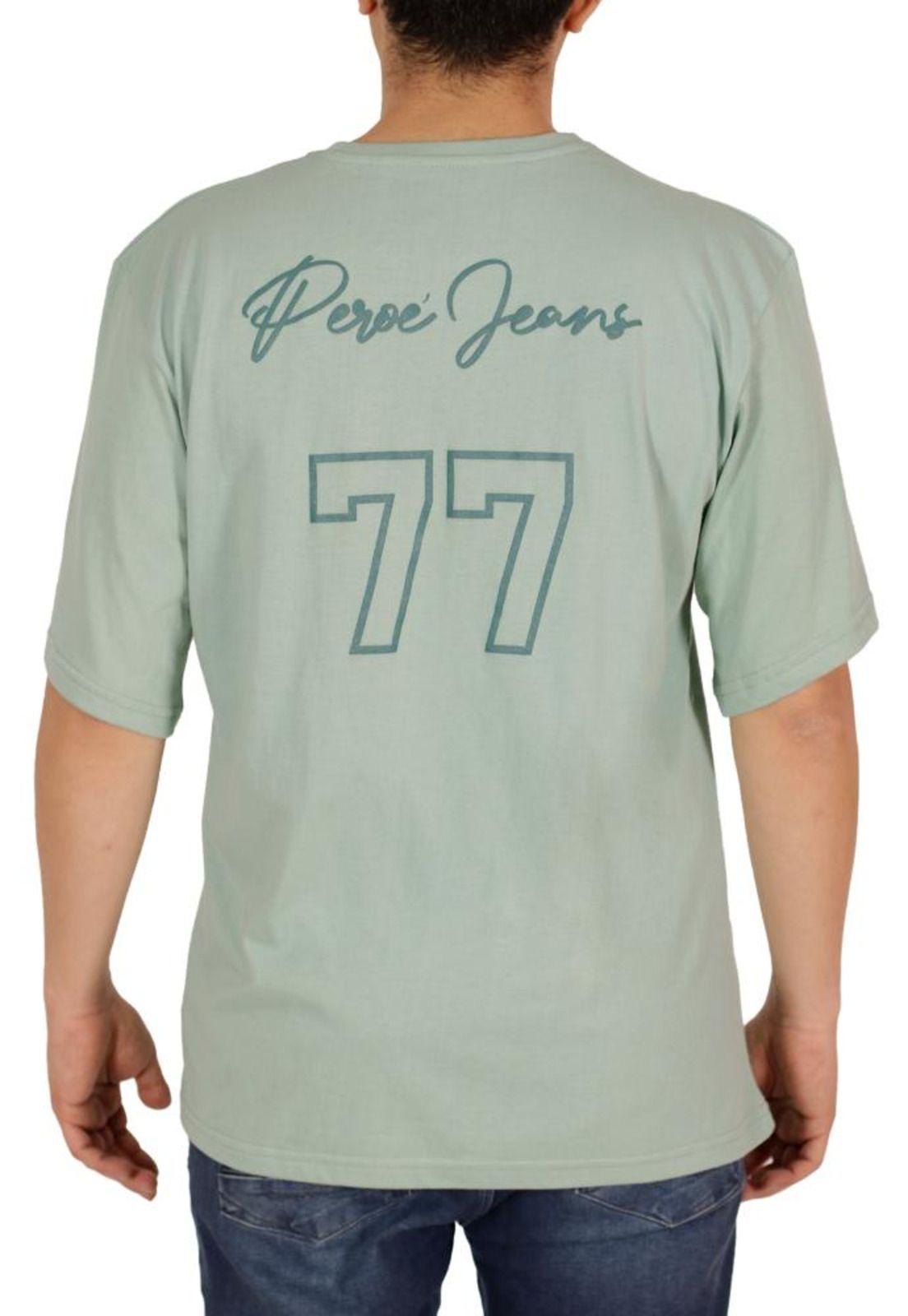 Polera Cooper III Verde Menta Oversize Peroé-2