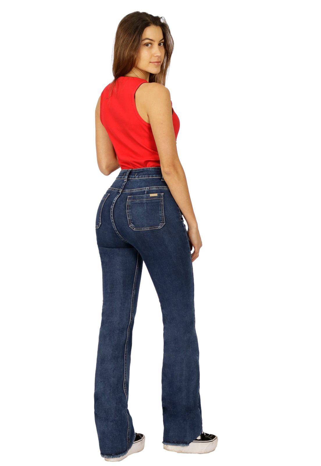 Jeans Valeria I Azul Divino Jeans-1