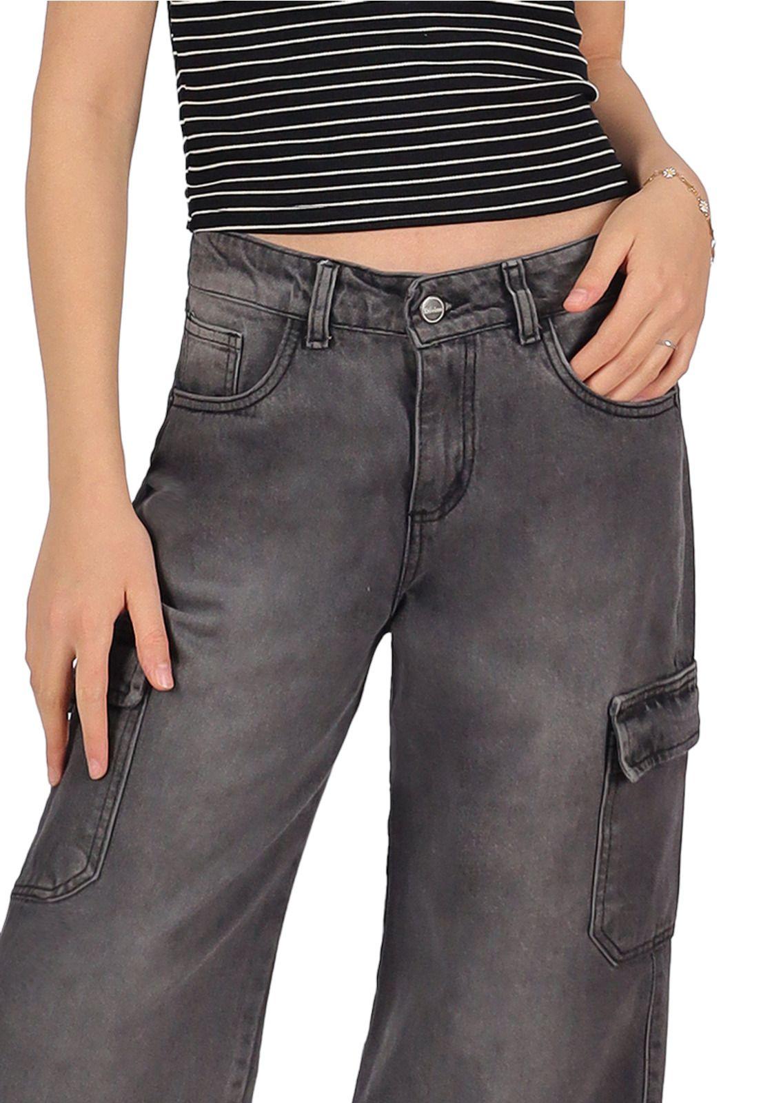 Jeans Fatima III Gris Divino Teen-2
