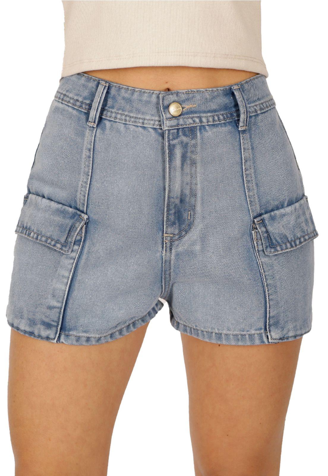 Short Avril II Celeste Divino Jeans-2