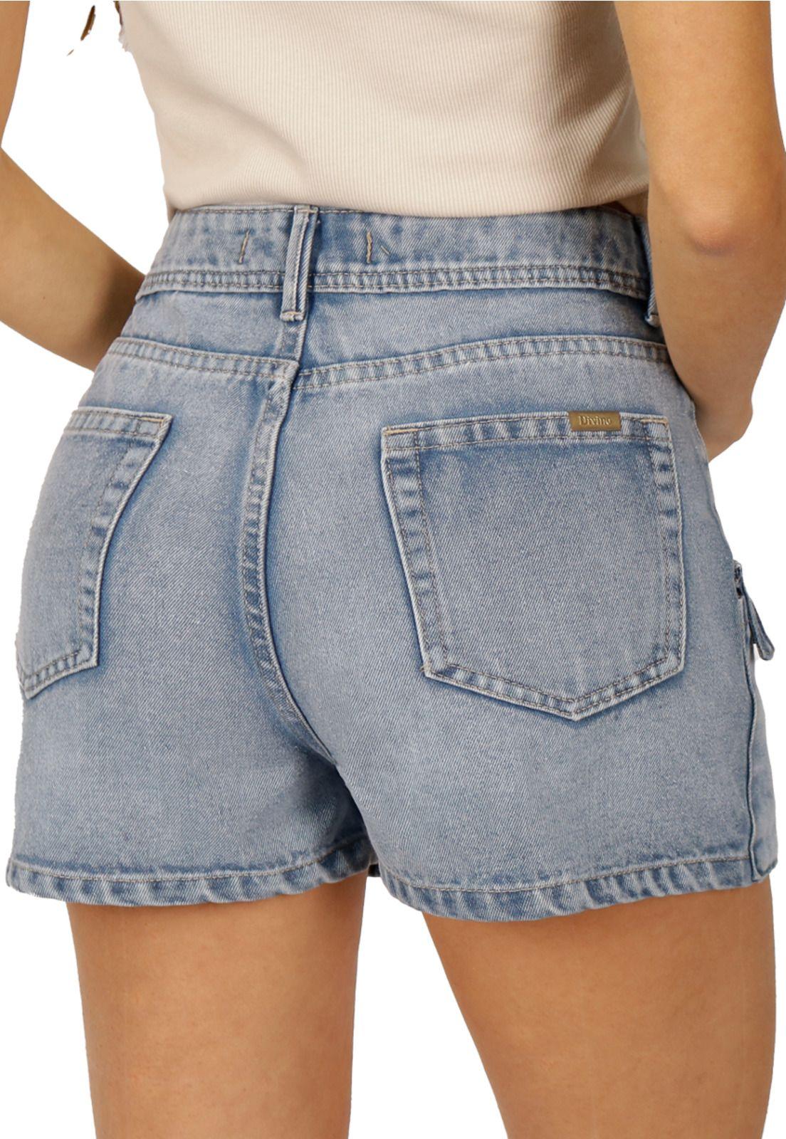 Short Avril II Celeste Divino Jeans-3