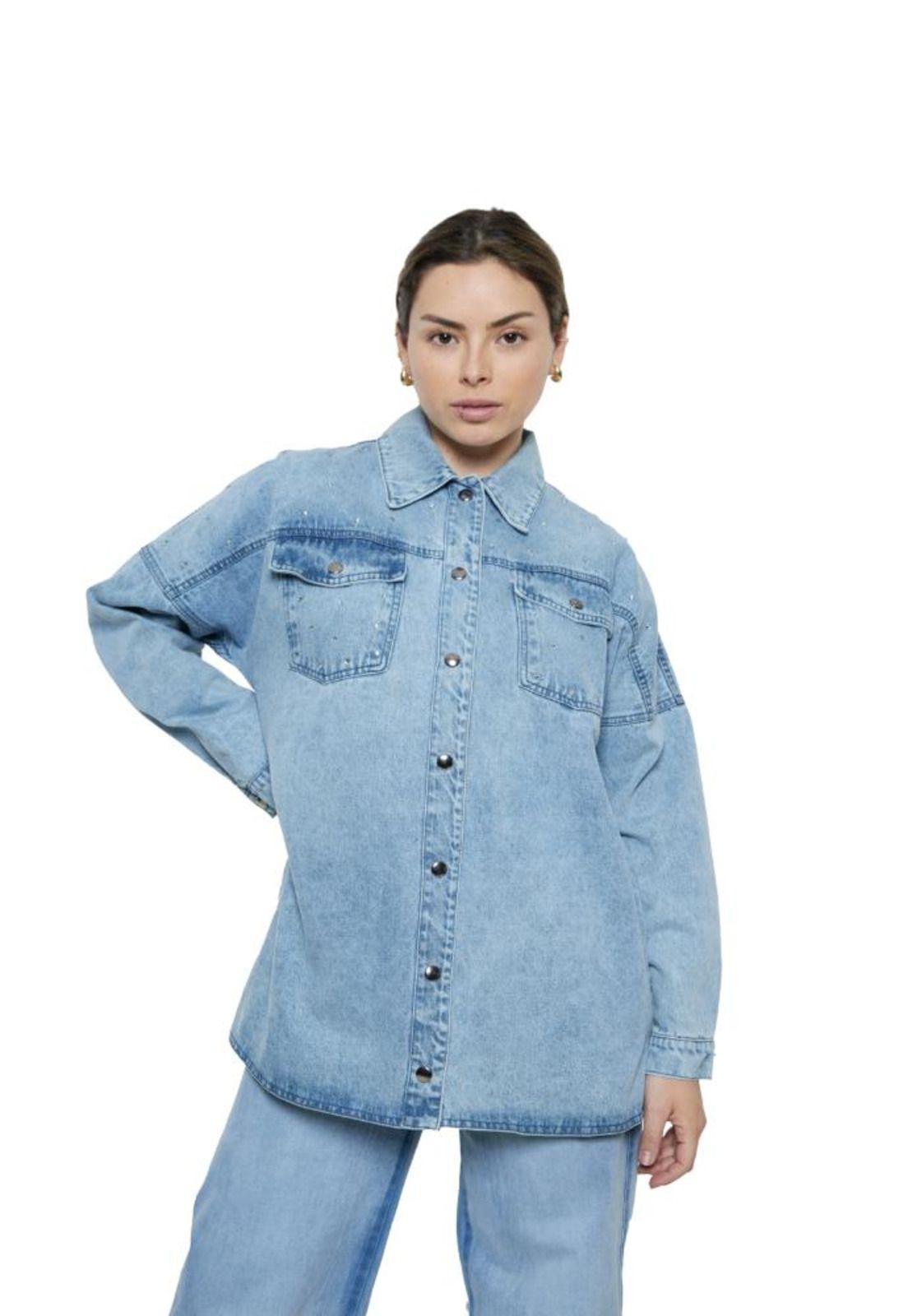 Chaqueta Indo Celeste Divino Jeans-1