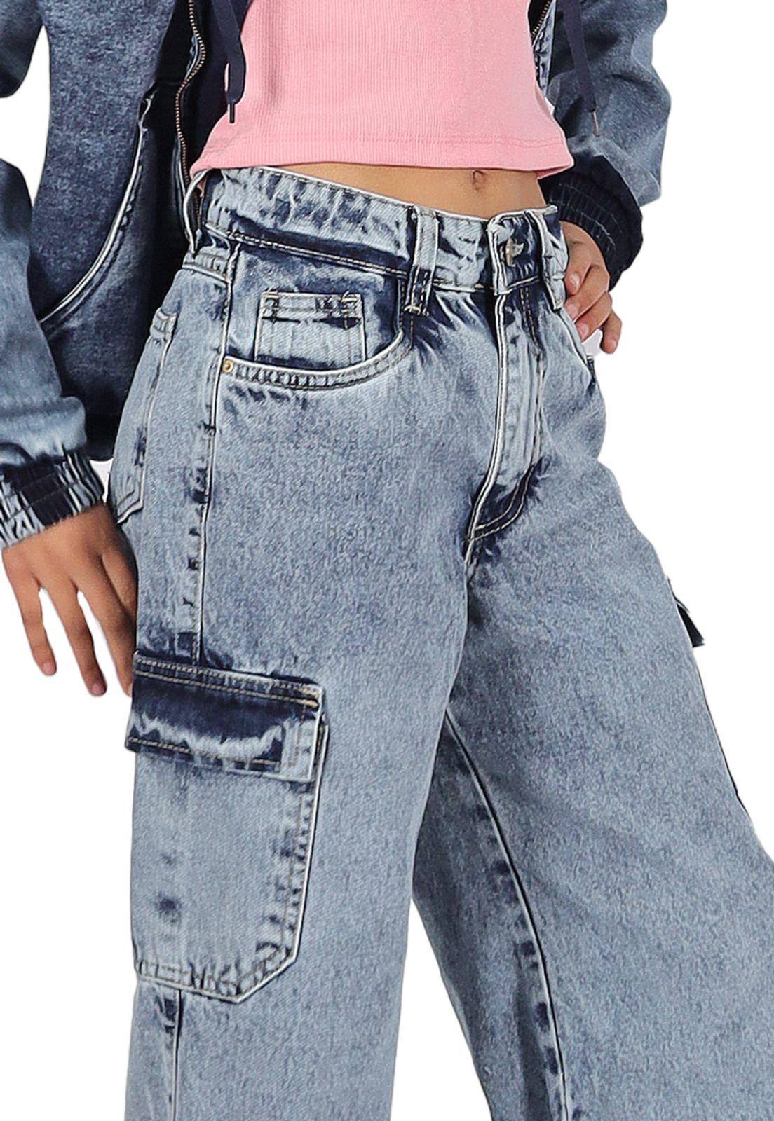Jeans Fatima II Celeste Divino Teen-2