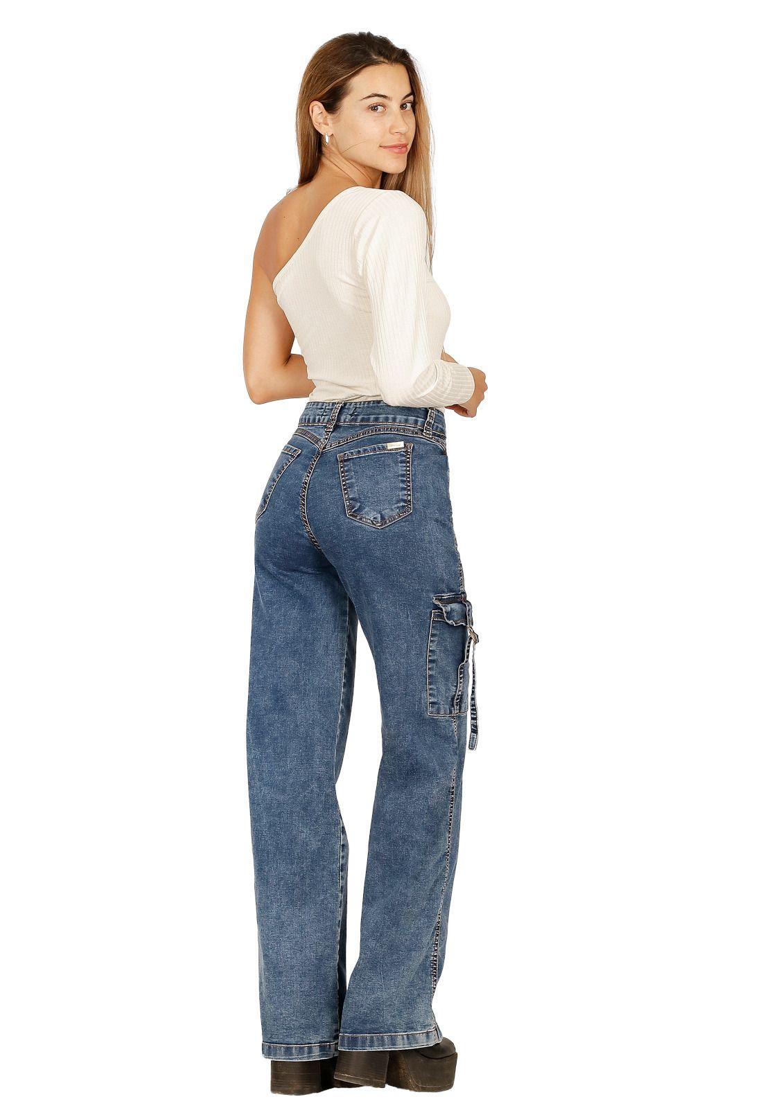 Jeans Amanda I Azul Divino Jeans-1