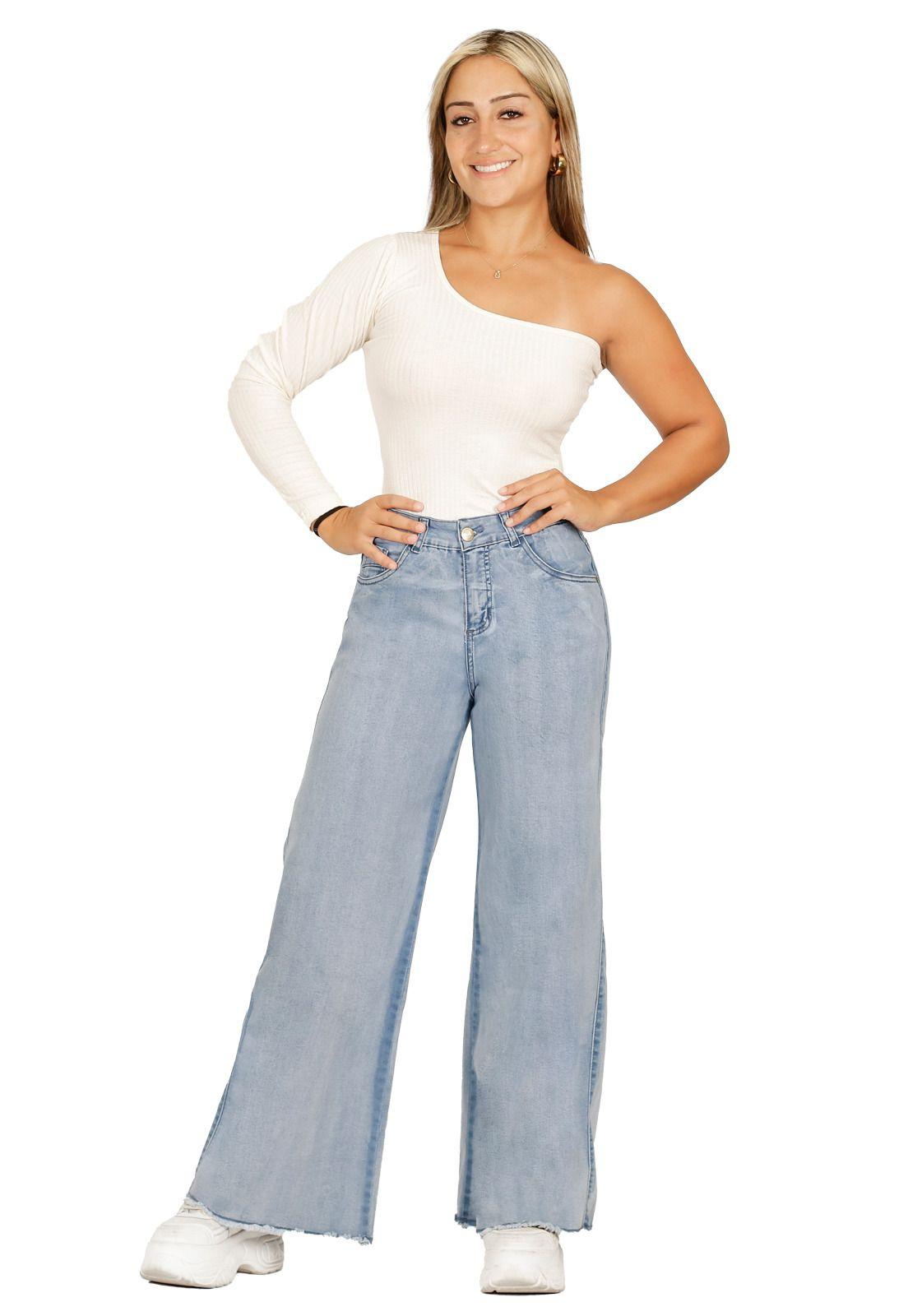 Jeans Danubio II Celeste Divino Jeans-0