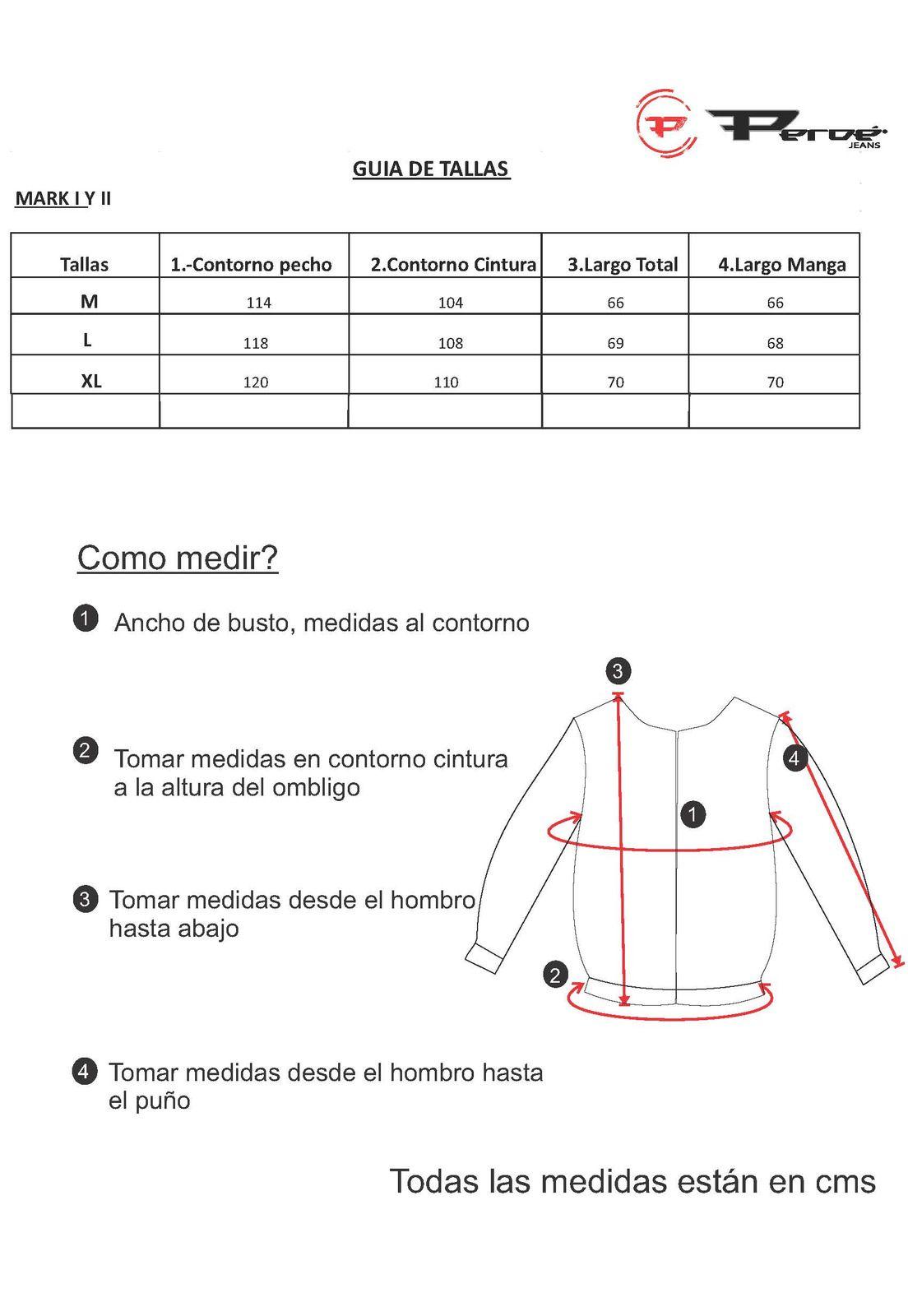 Chaqueta Mark II Negra Peroé-3
