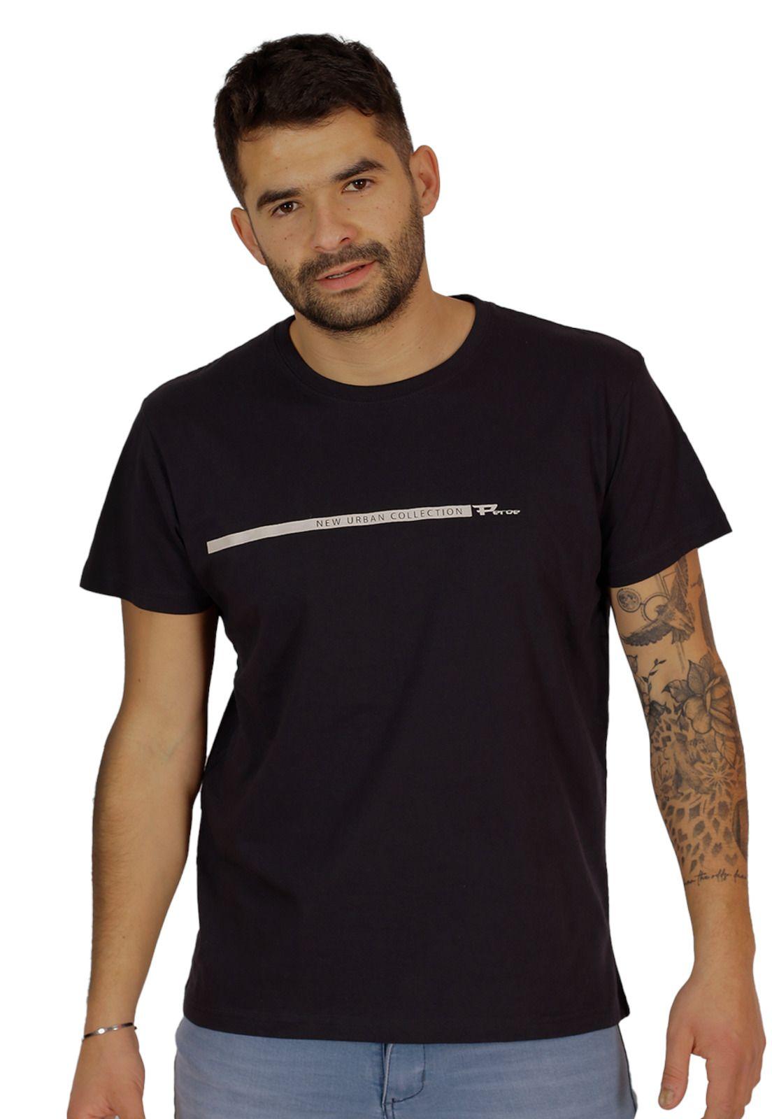 Polera Freeman IV Azul Peroé-0