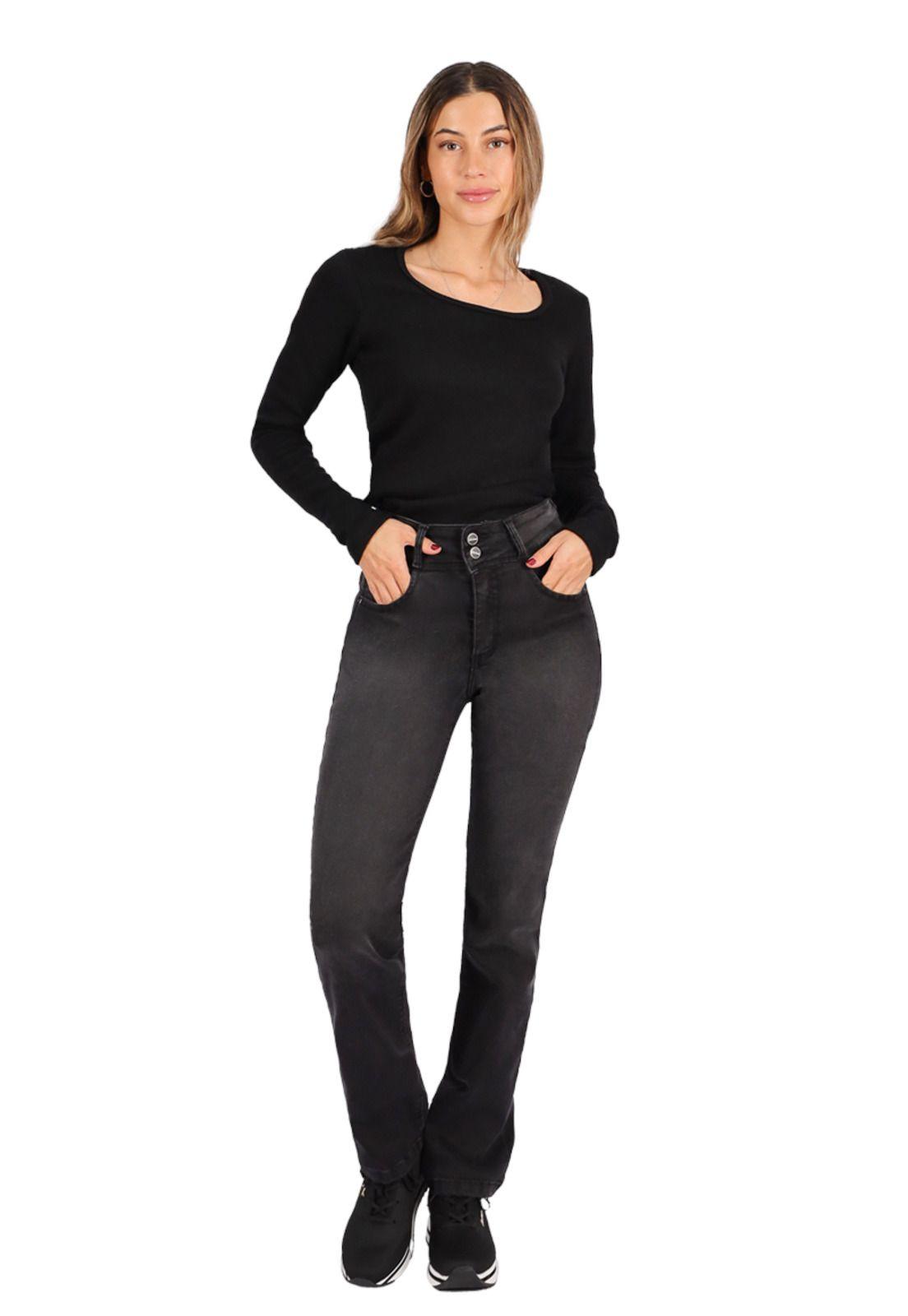 Jeans Pola III Negro Divino Jeans-0