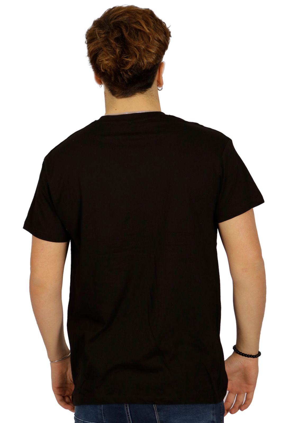 Polera Messi II Cuello V Negra Peroé-1