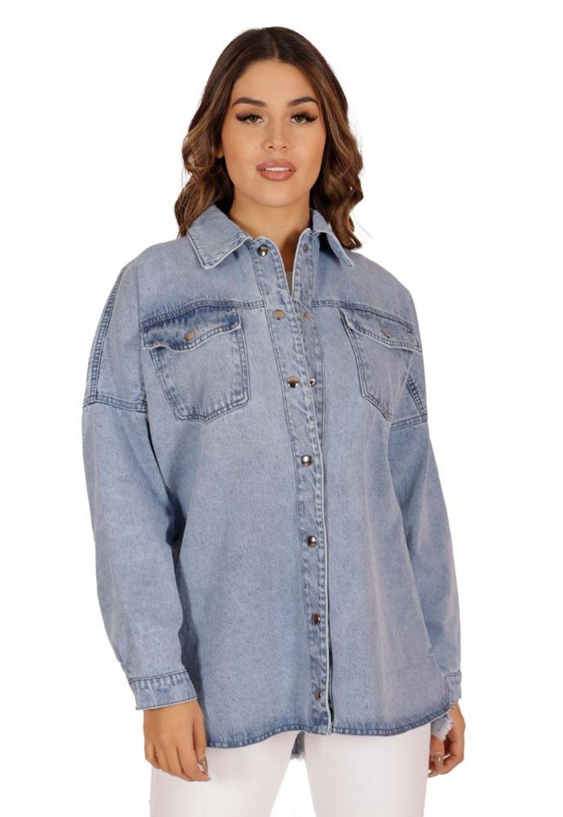 Chaqueta Cameron Celeste Divino Jeans-0