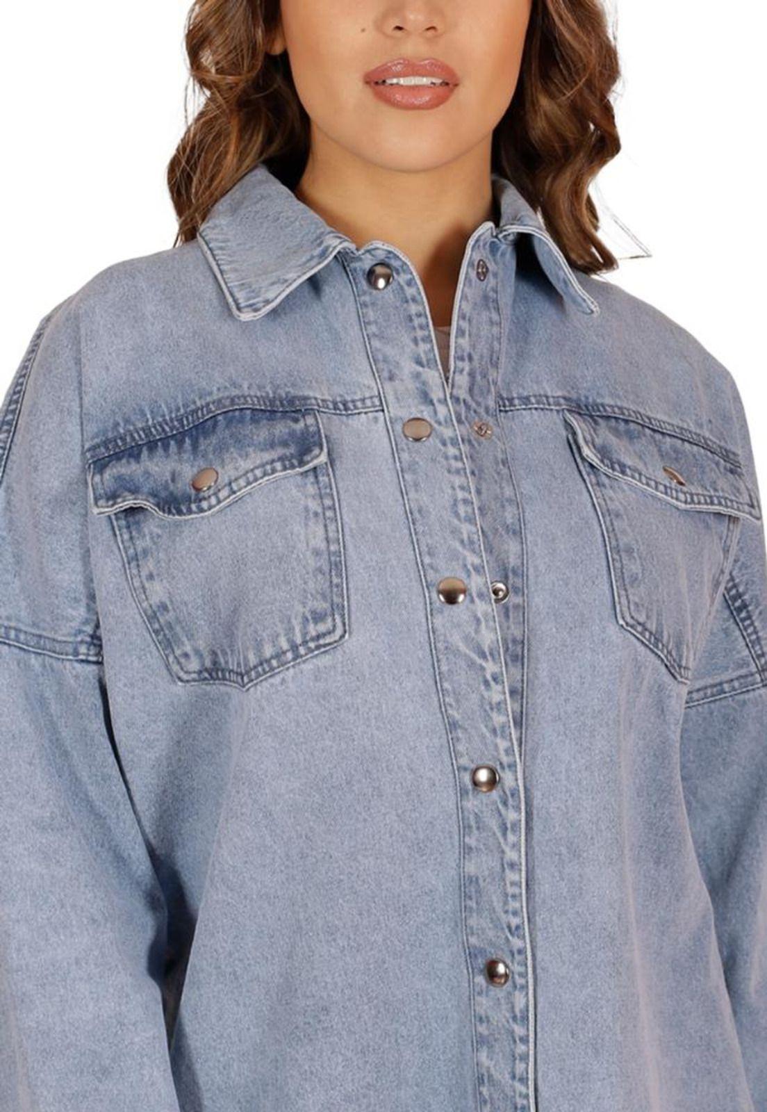Chaqueta Cameron Celeste Divino Jeans-1