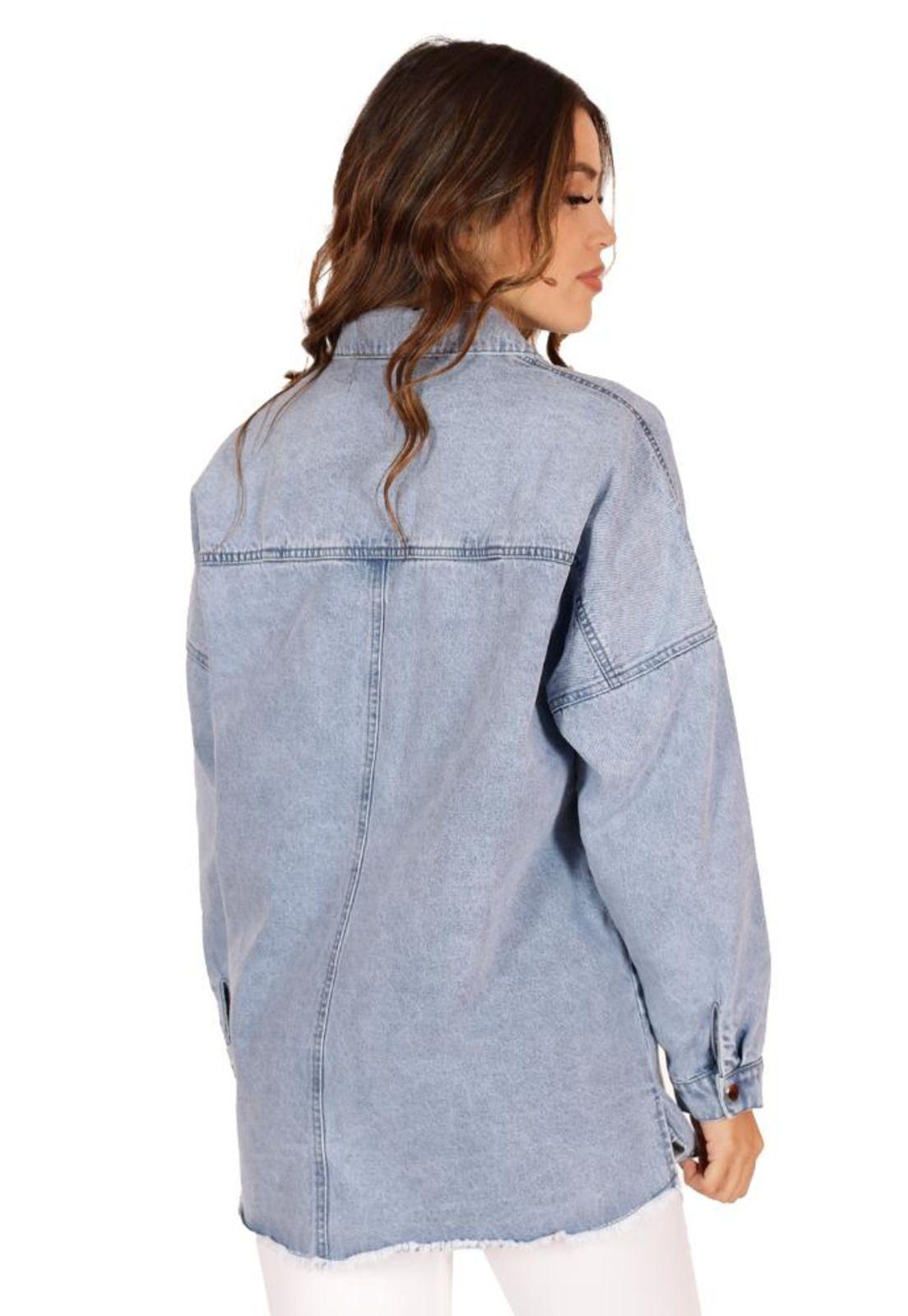 Chaqueta Cameron Celeste Divino Jeans-2