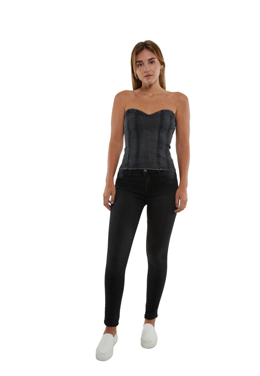 Corsé Colorado III Negro Divino Jeans-0