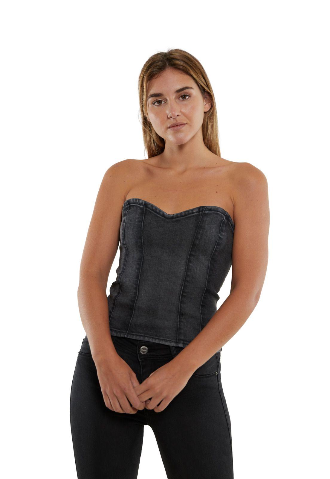 Corsé Colorado III Negro Divino Jeans-1