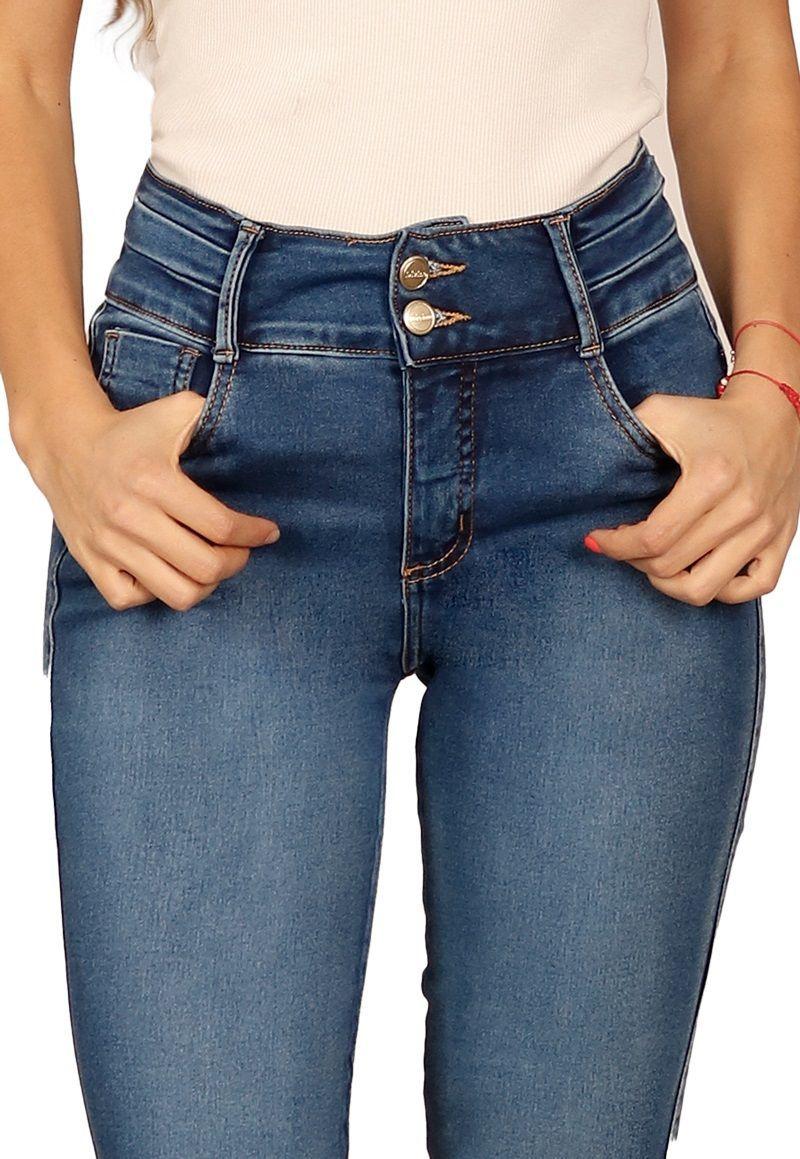 Jeans Wendy II Azul Medio Divino Jeans-2