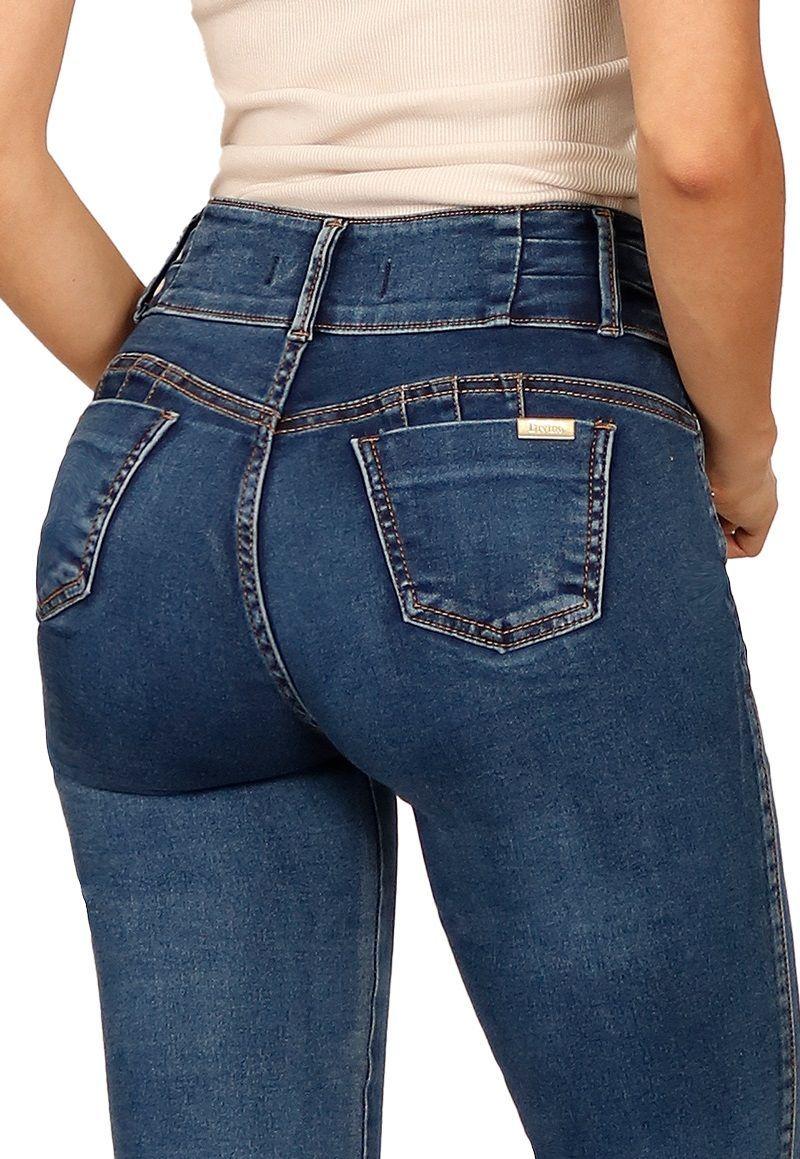 Jeans Wendy II Azul Medio Divino Jeans-3