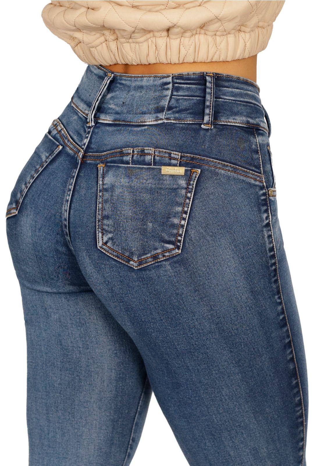 Jeans Wendy II Azul Medio Divino Jeans-3
