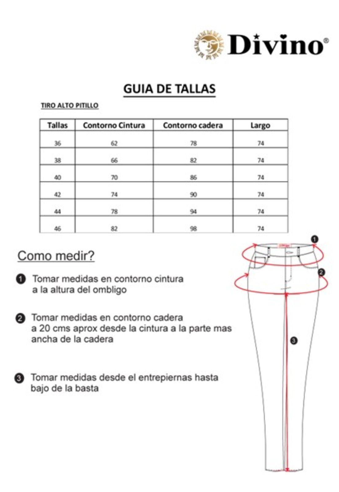 Jeans Wendy II Azul Medio Divino Jeans-4