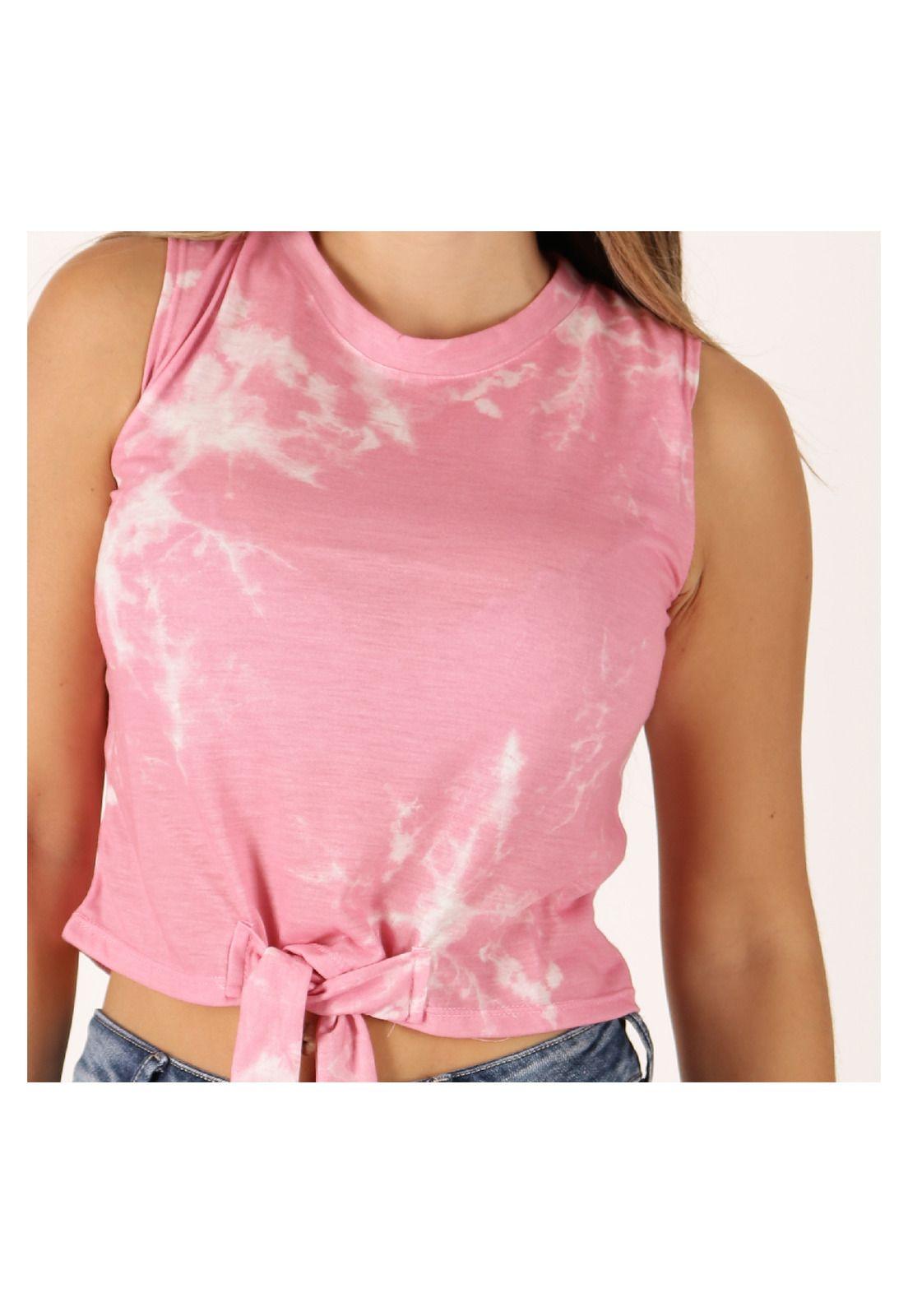 Polera Pavia II Tie Dye Rosa Divino Jeans-2