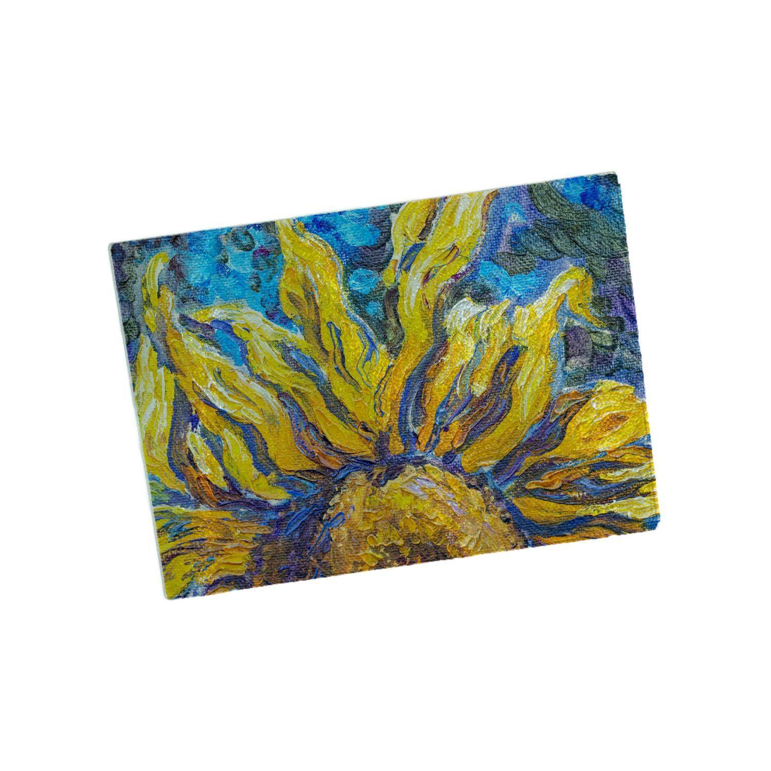 Tabla de cocina 20x28 cms Flor T96-S-0