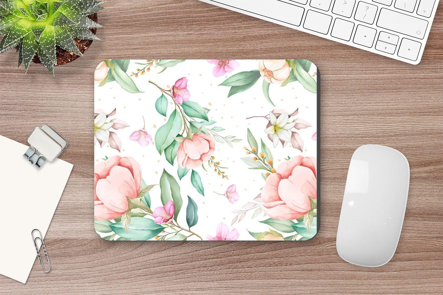 MOUSE PAD ANHIZ M10V9 FLORAL-2