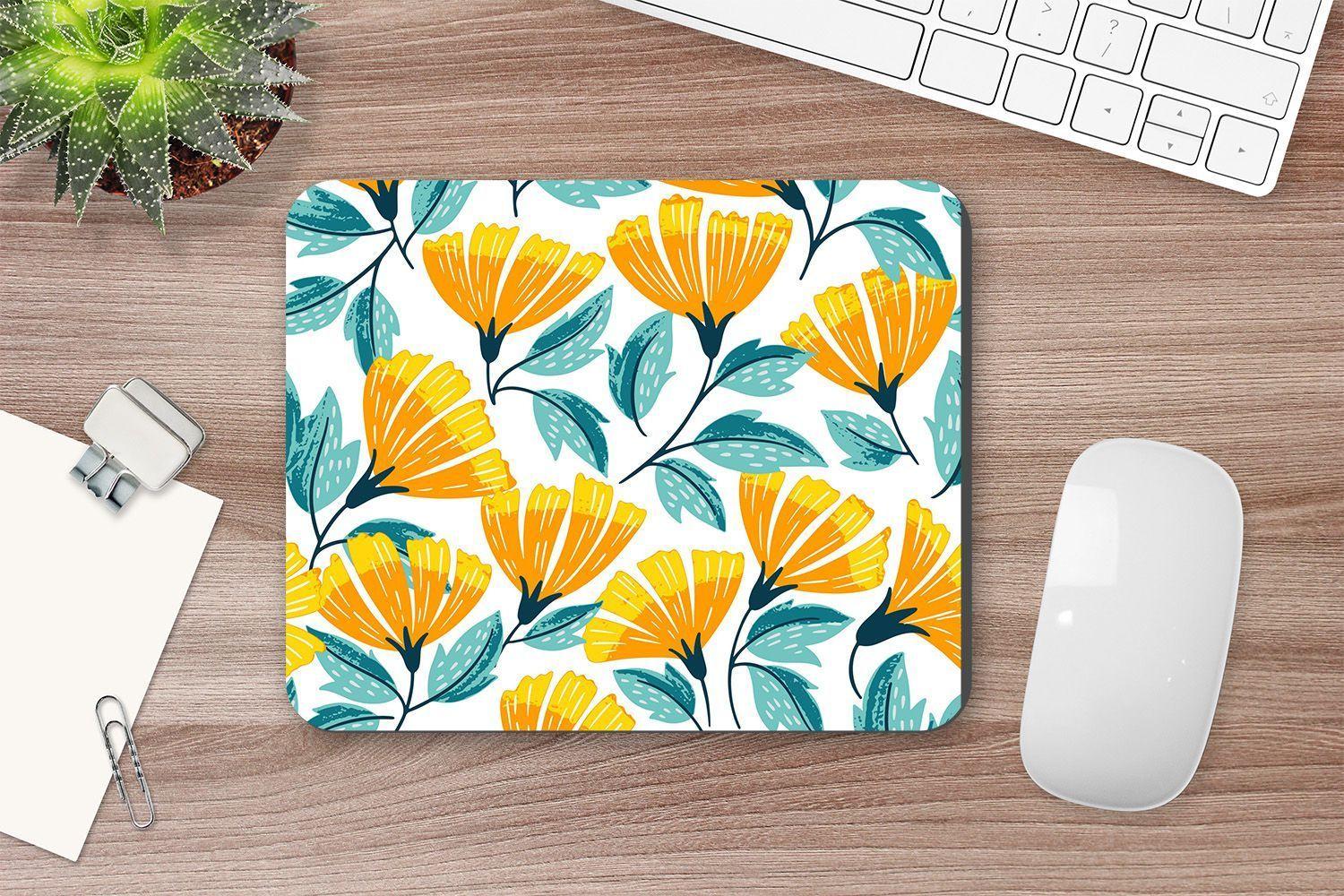 MOUSE PAD ANHIZ M10V2 FLORAL-2