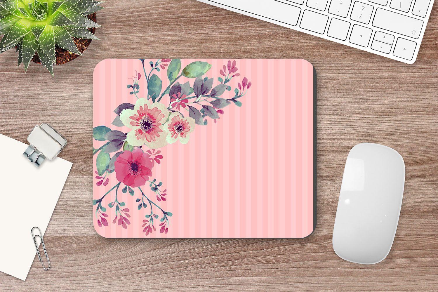 MOUSE PAD ANHIZ M33 FLORAL Y RAYAS-2