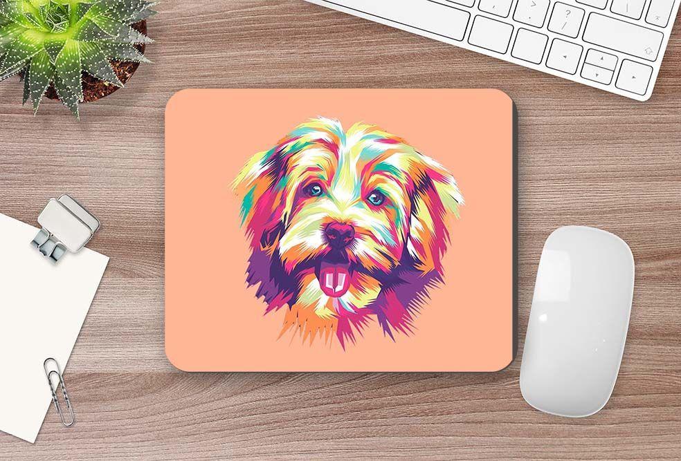 MOUSE PAD ANHIZ M203V3 PERRO ART POP-2