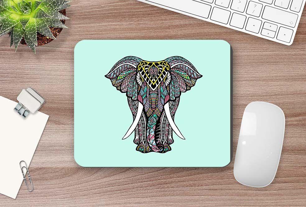 MOUSE PAD ANHIZ M209 ELEFANTE COLORIDO-2