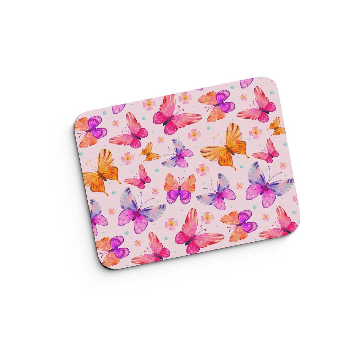 Mouse pad Mariposas M458 24x20 cm x 3 mm  Neopreno ANHIZ-0