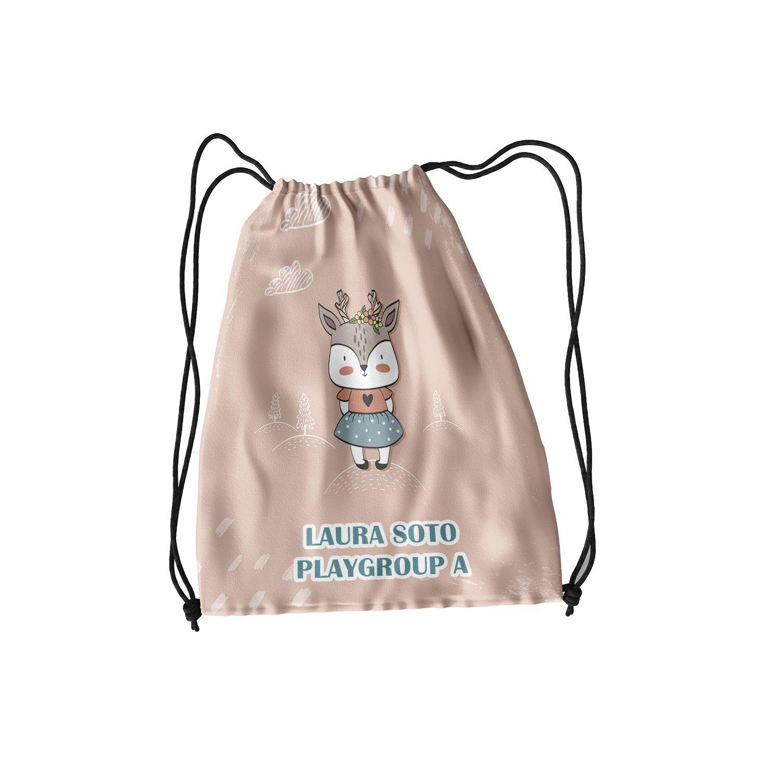  Morral infantil Alce  30x40 impermeable M201-0