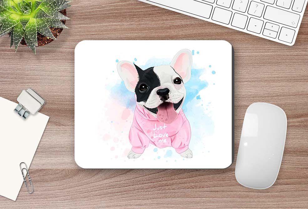 MOUSE PAD ANHIZ M202 PERRITO BULLDOG FRANCES-2
