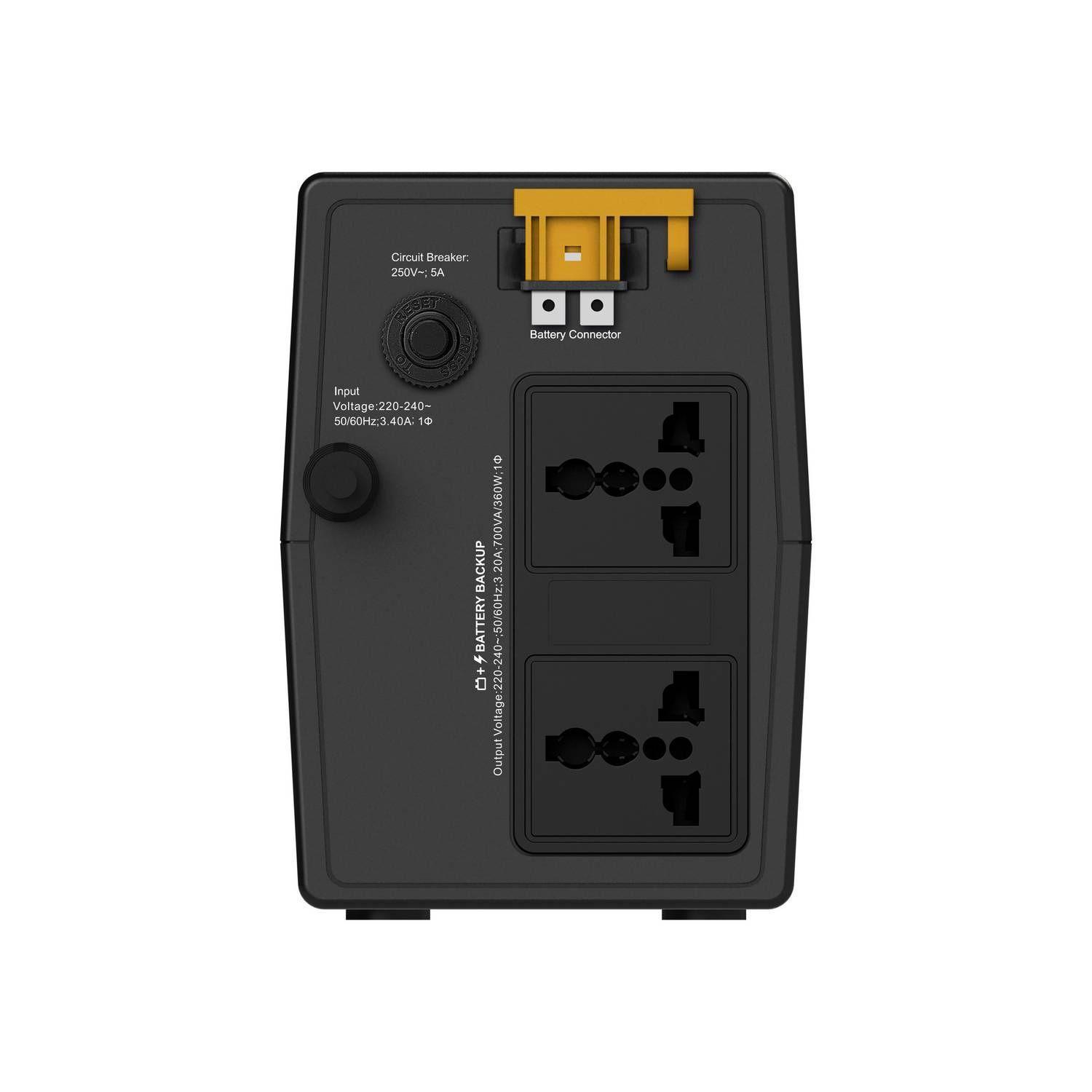 UPS APC Easy UPS BVG de 1600VA 900W 4 Tomas Universales AVR-3