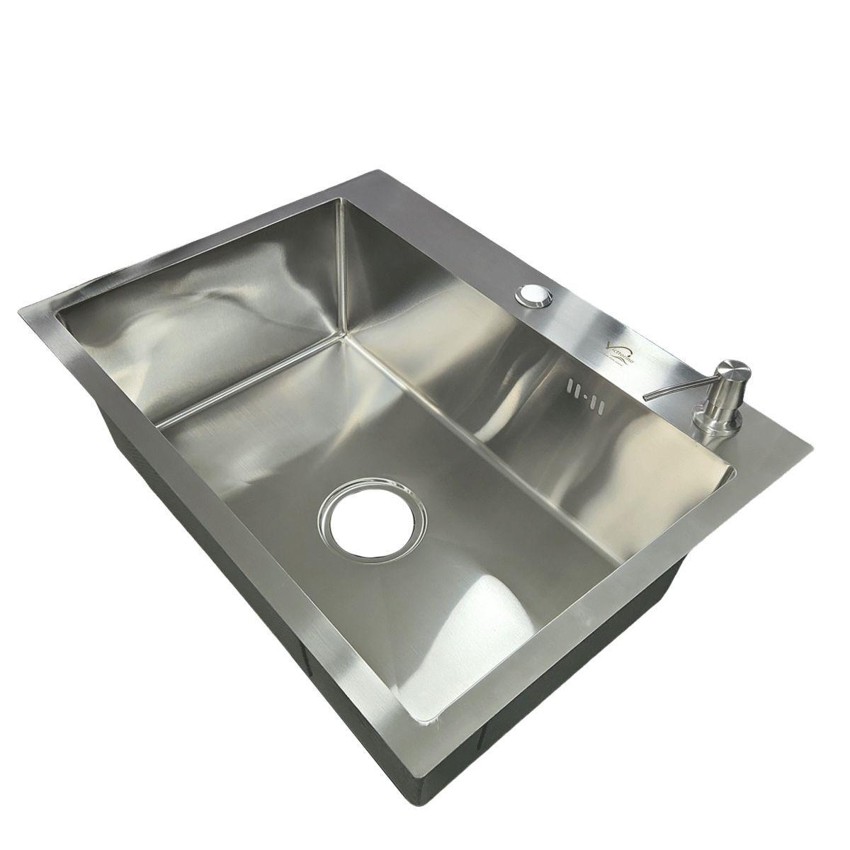 Lavaplatos Simple Empotrado 60x45 cm Benjamino-3