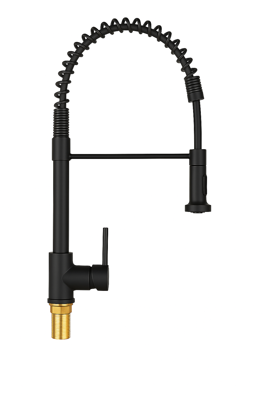 Monomando Lavaplatos Flexible Profesional Negro-0